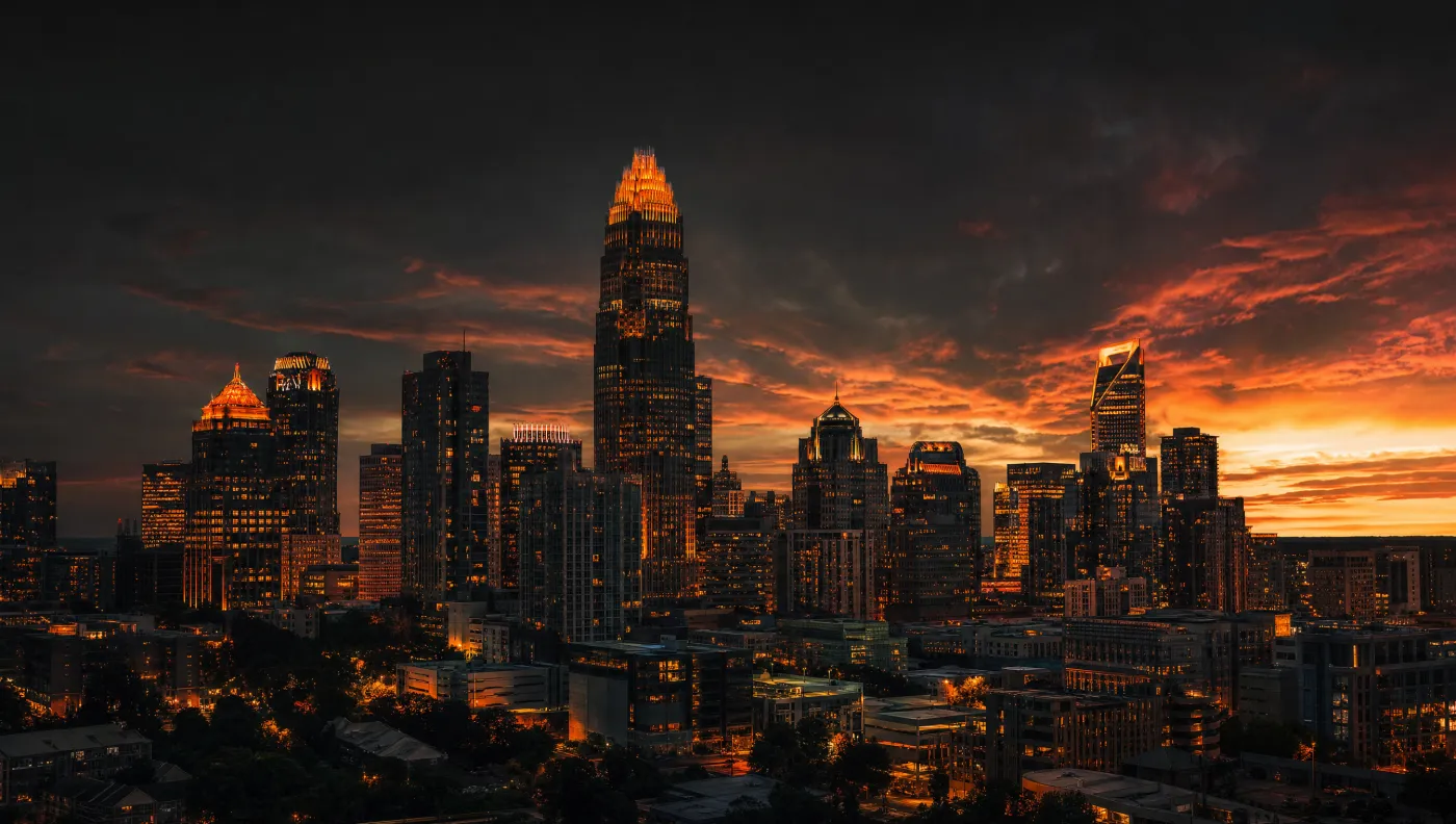 Charlotte skyline — Ential AI