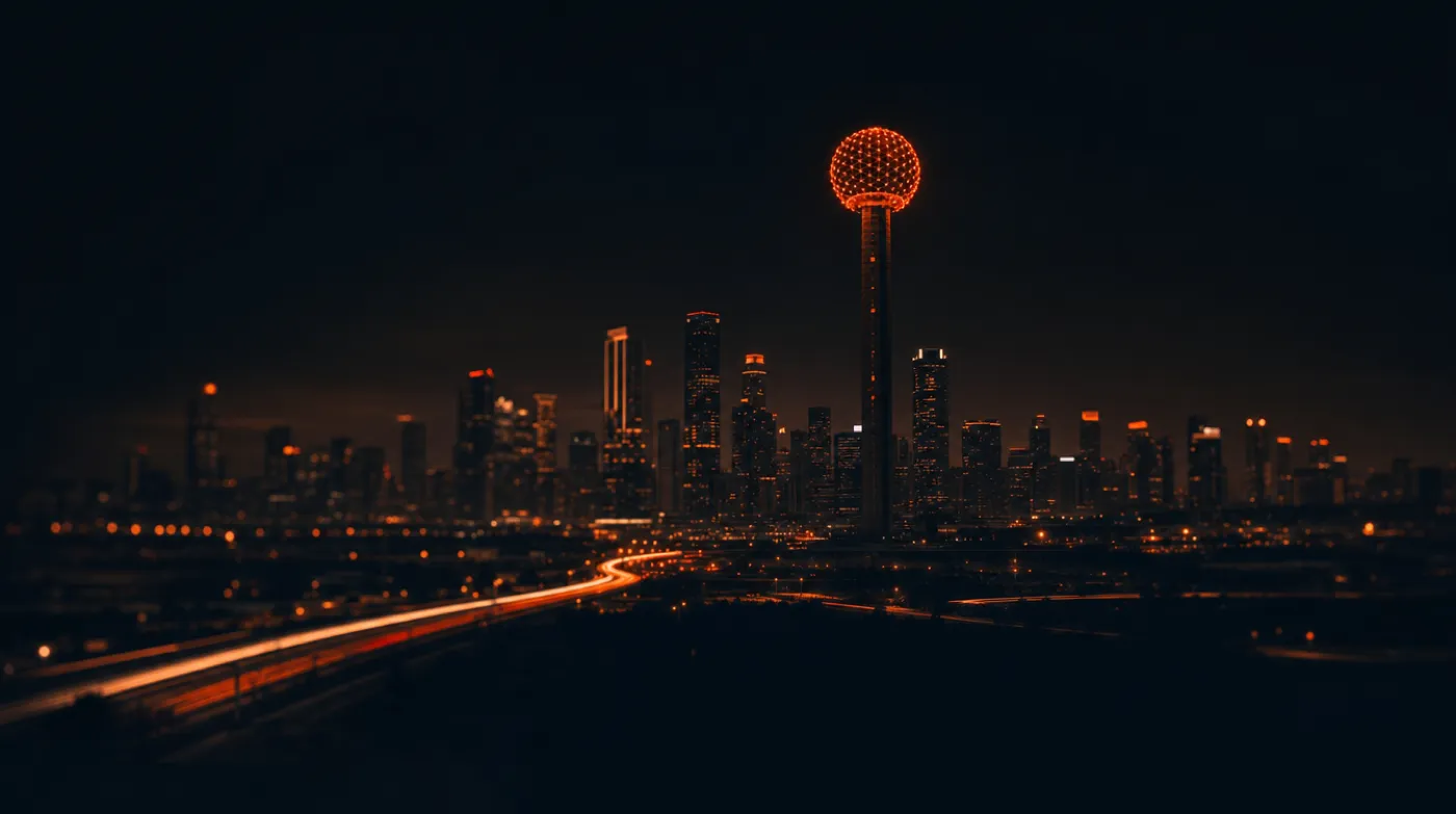 Dallas skyline — Ential AI