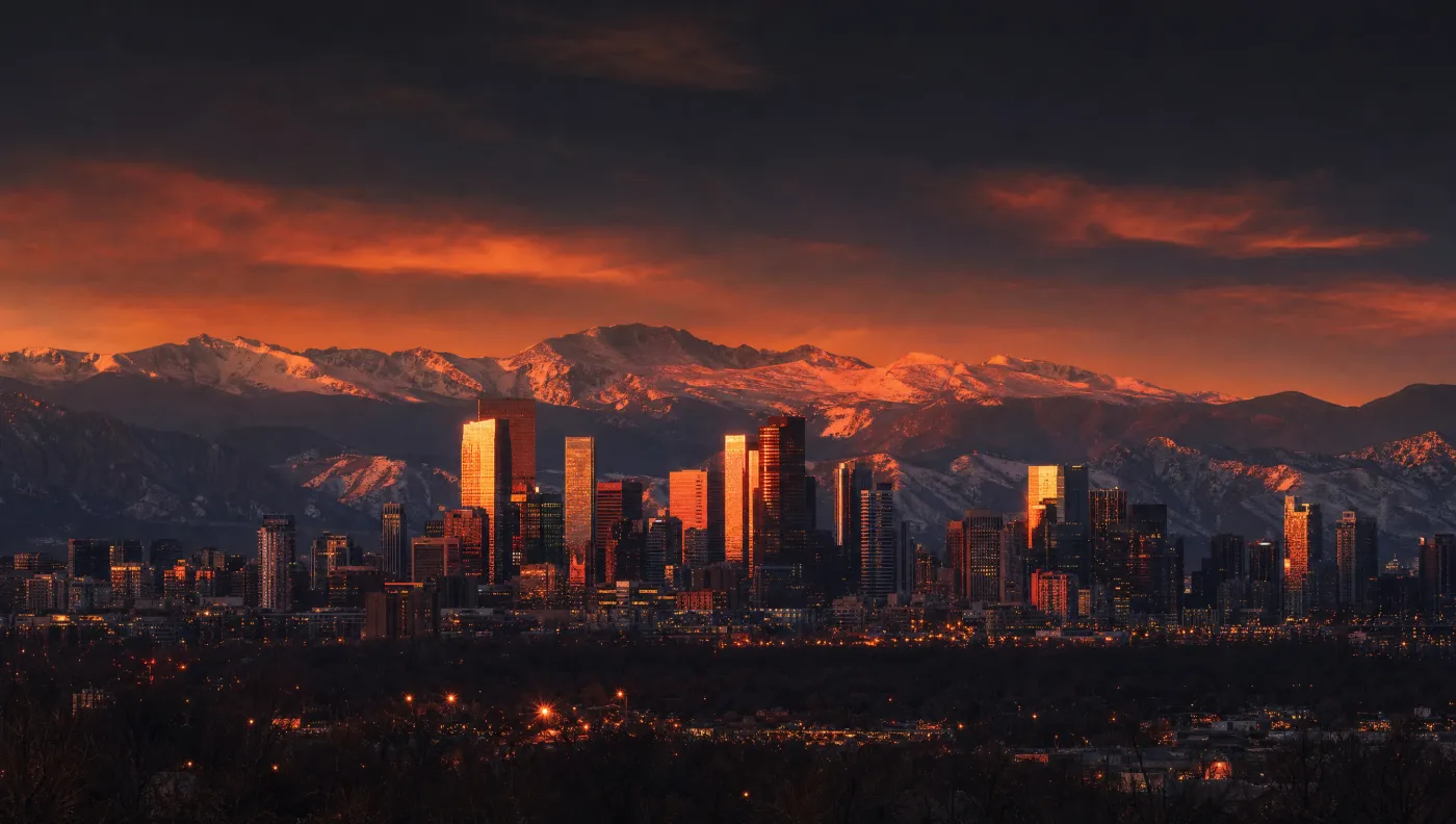Denver skyline — Ential AI