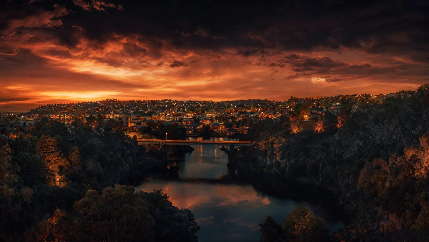 Launceston skyline — Ential AI