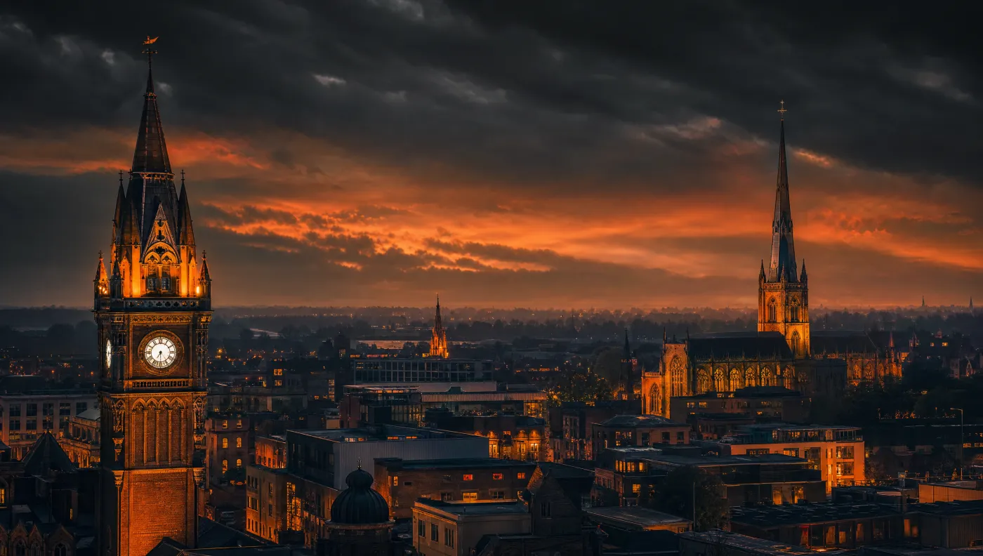 Leicester skyline — Ential AI