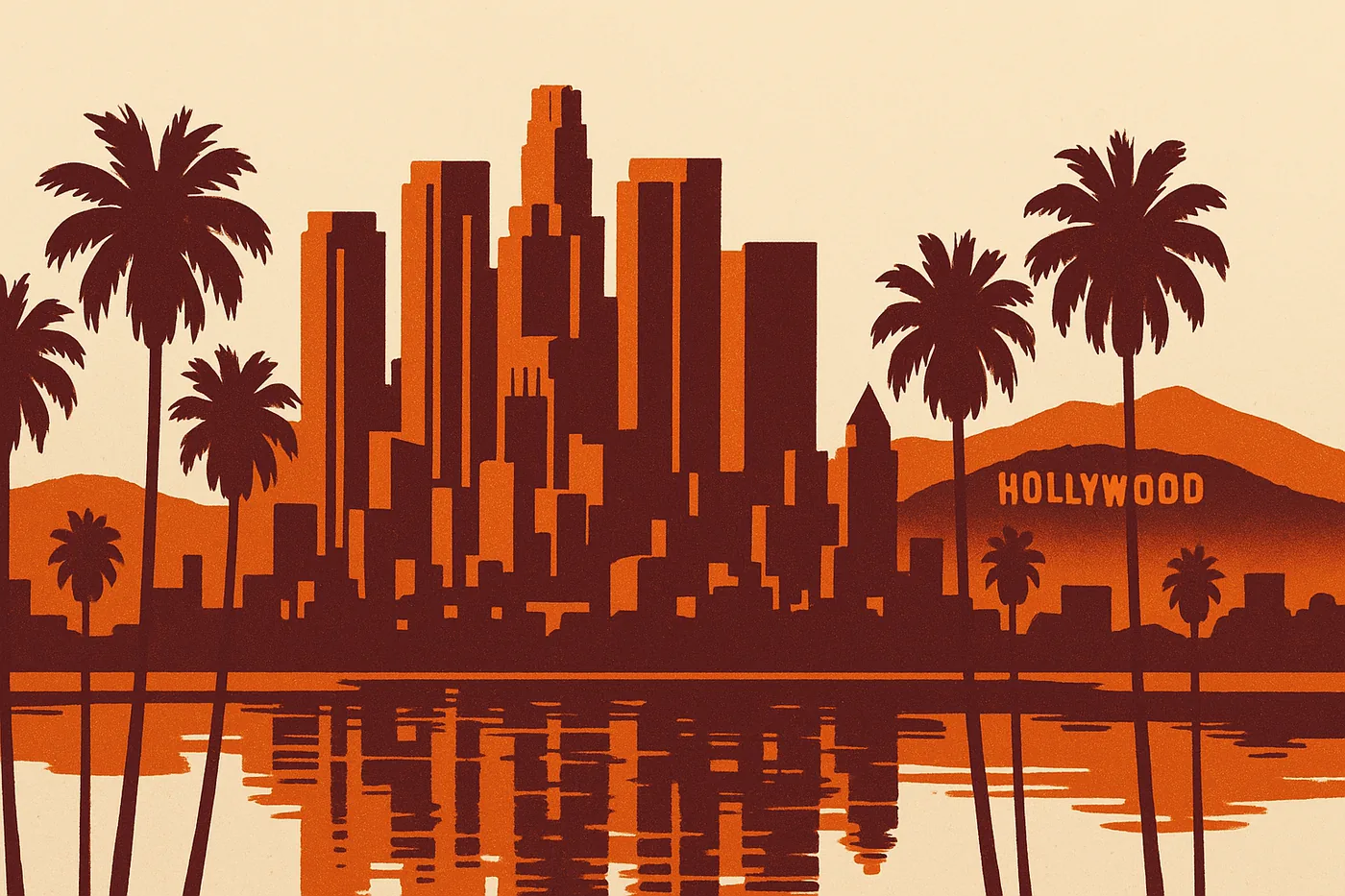 Los Angeles skyline — Ential AI