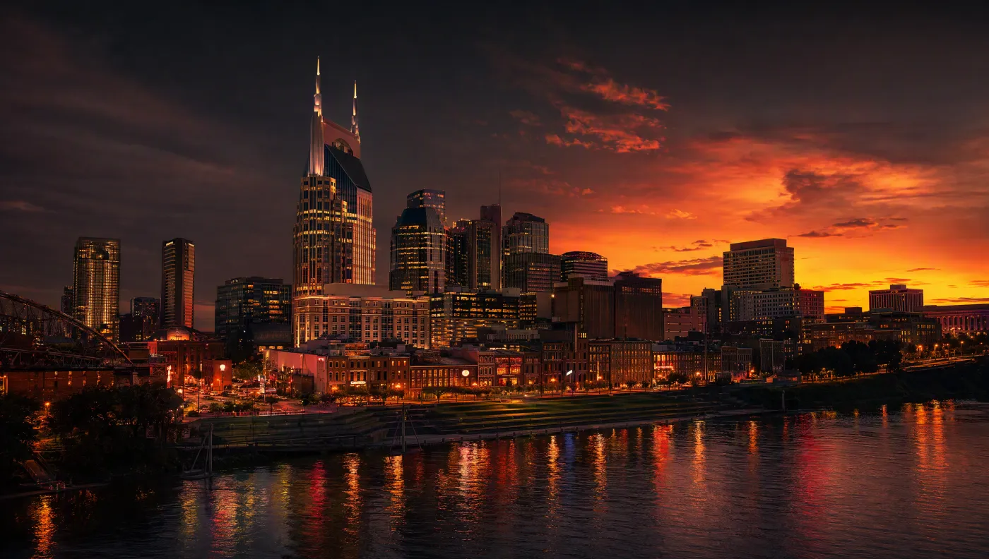 Nashville skyline — Ential AI