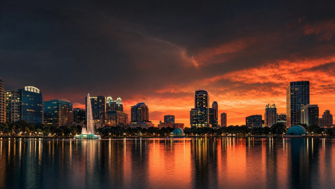 Orlando skyline — Ential AI