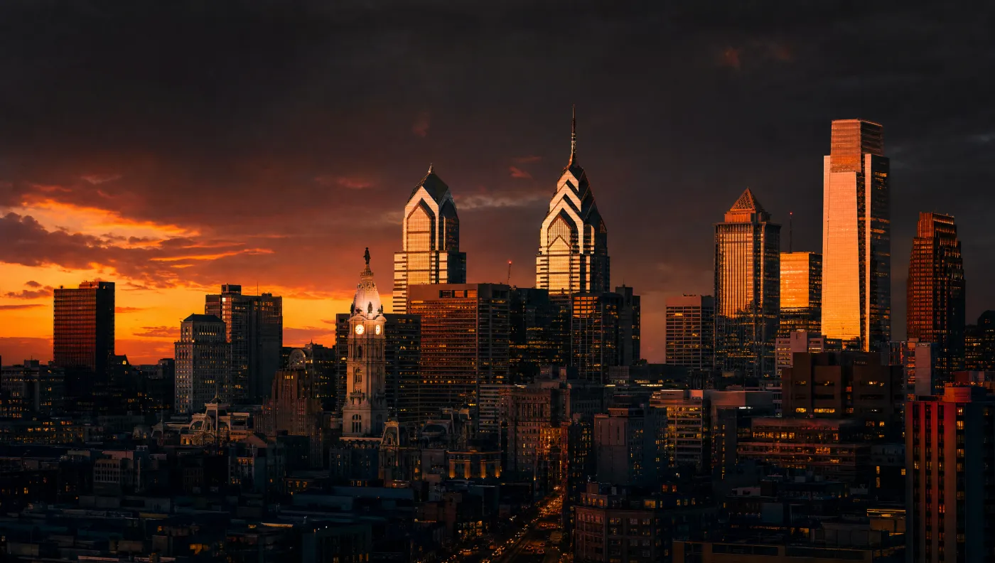Philadelphia skyline — Ential AI