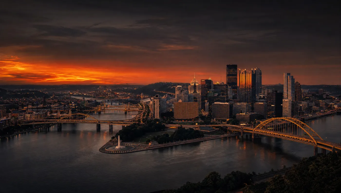 Pittsburgh skyline — Ential AI
