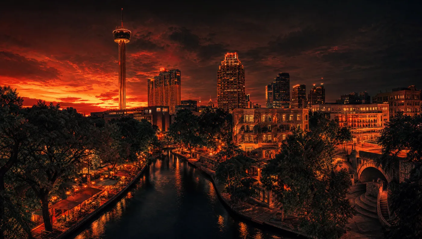San Antonio skyline — Ential AI