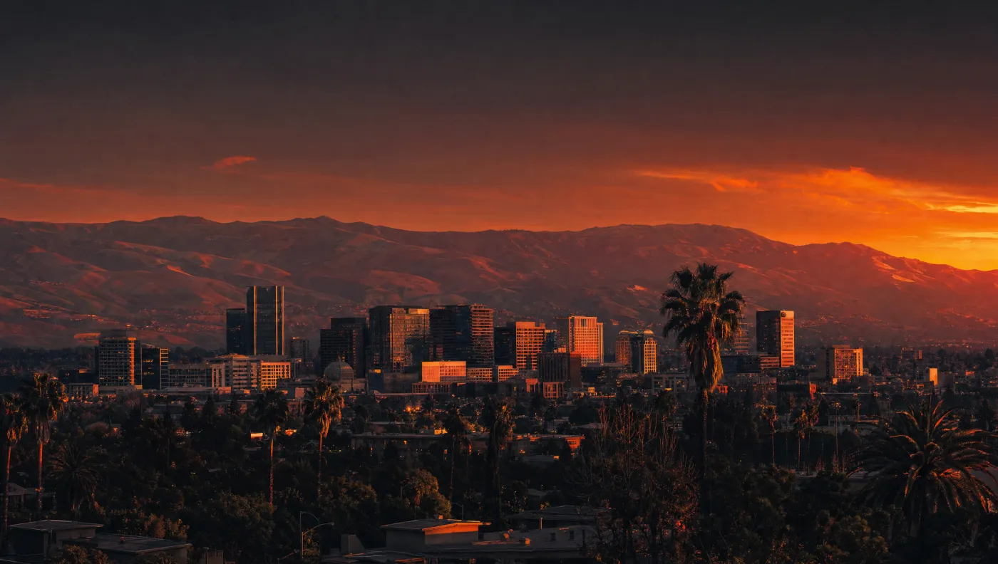 San Jose skyline — Ential AI