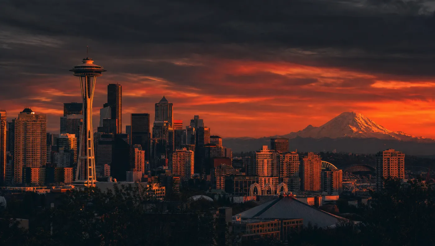 Seattle skyline — Ential AI