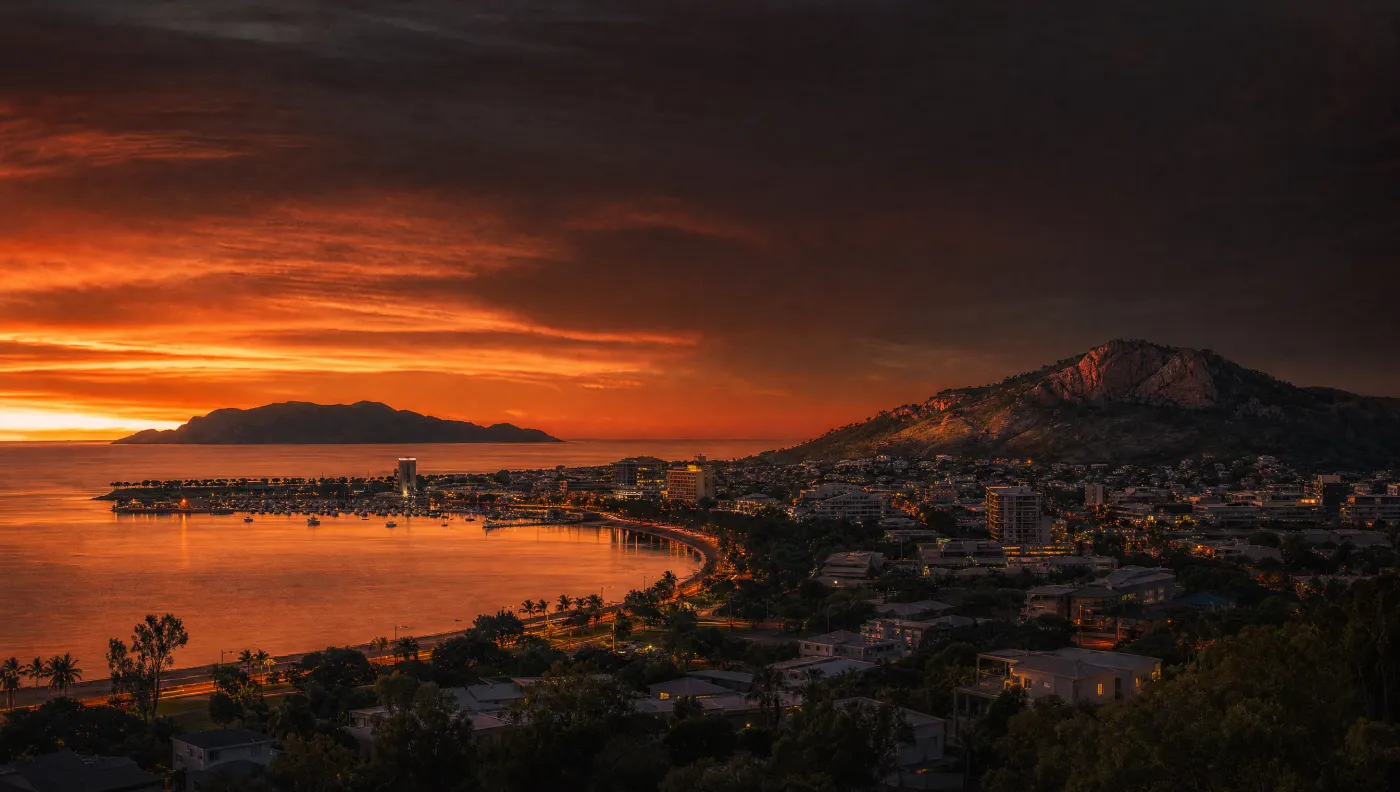 Townsville skyline — Ential AI