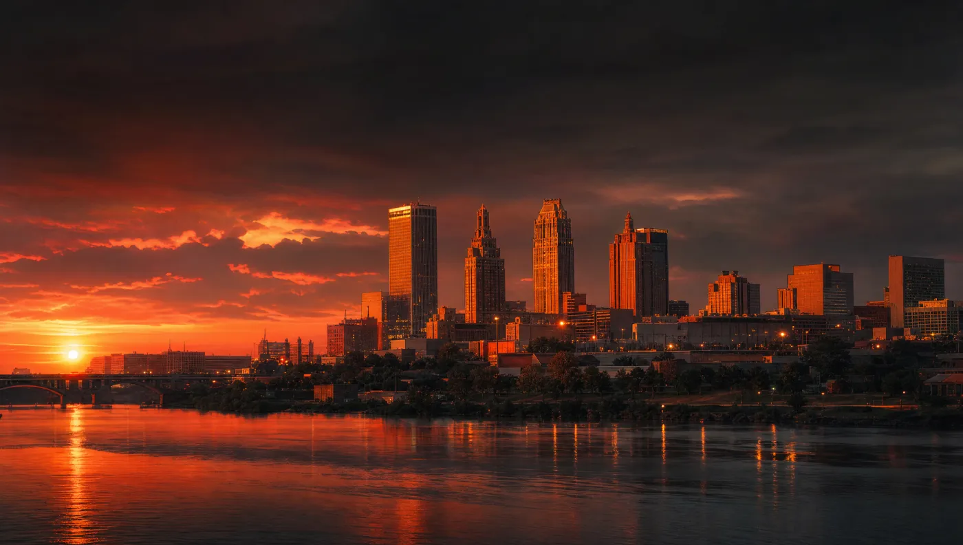 Tulsa skyline — Ential AI