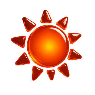Molten ember icon: Light